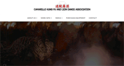 Desktop Screenshot of camarillokungfu.com